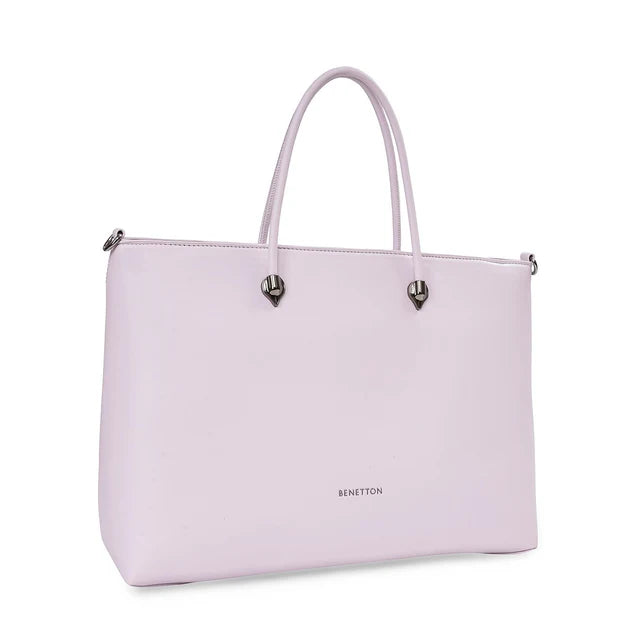 United Colors of Benetton Sophiana Women's Tote Pale Lilac