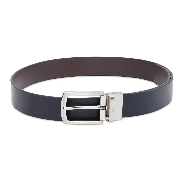 United Colors of Benetton Parc Men's Reversible Belt Black+Brown