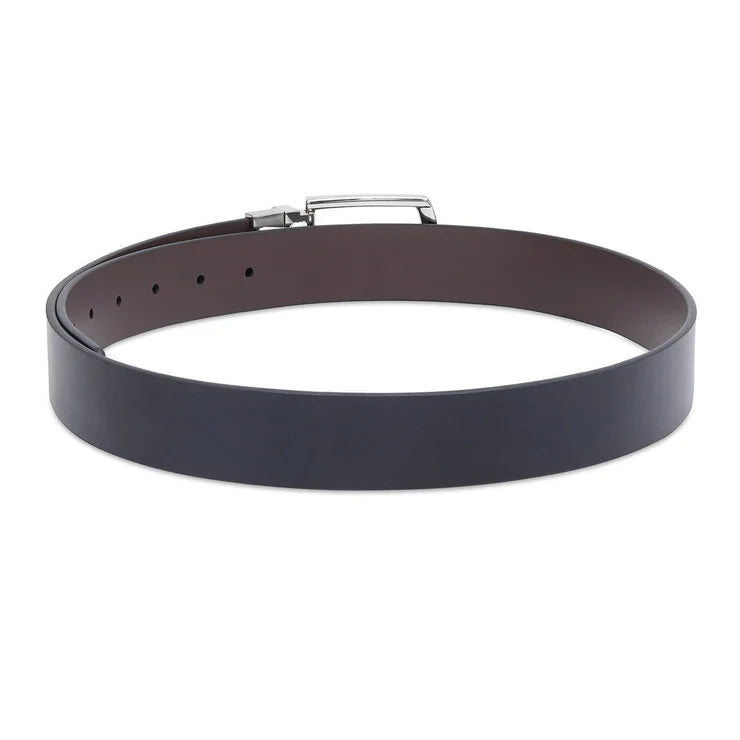 United Colors of Benetton Parc Men's Reversible Belt Black+Brown