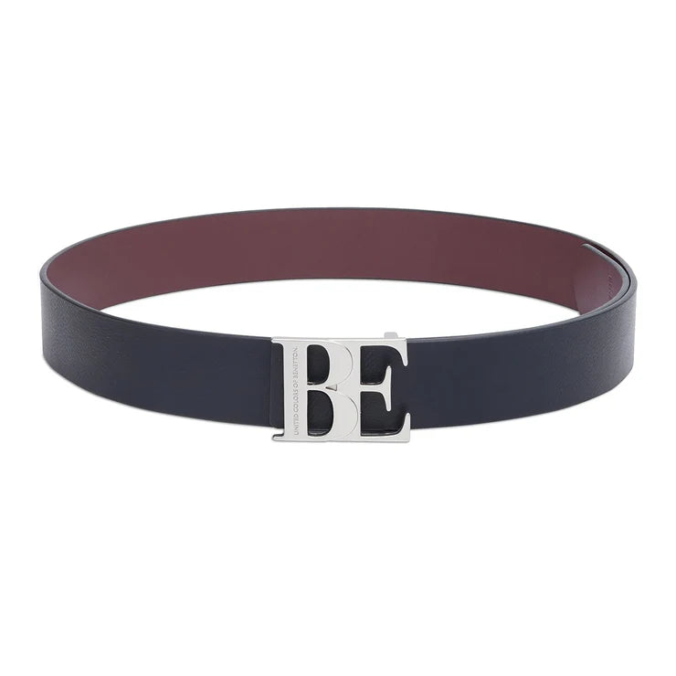 United Colors of Benetton Becco Men's Reversible Belt Black+Wine