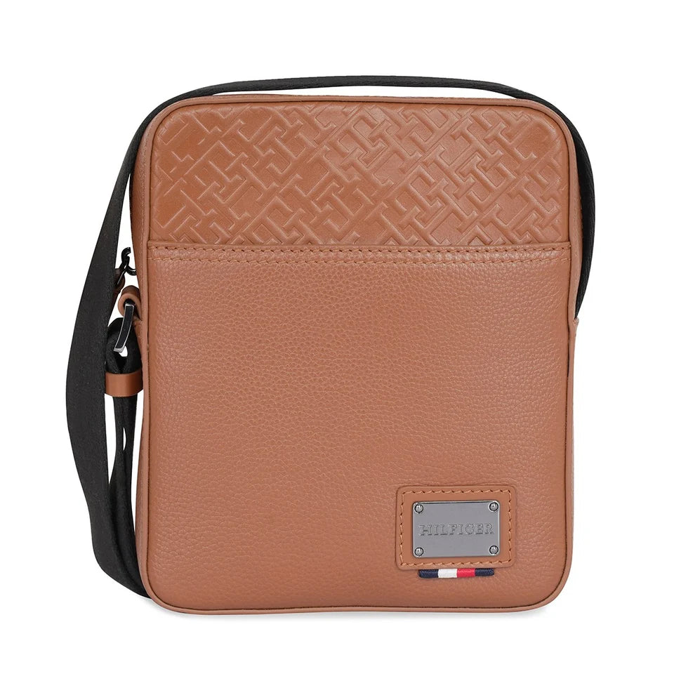 Tommy Hilfiger Portobello Premium Crossbody Bag Tan