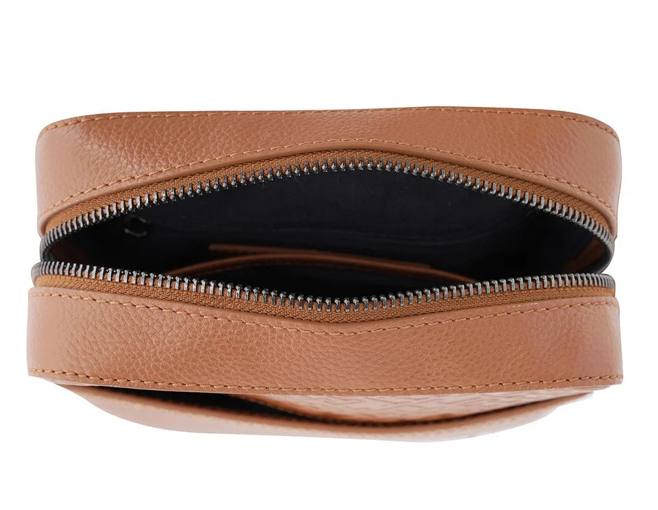 Tommy Hilfiger Portobello Premium Crossbody Bag Tan