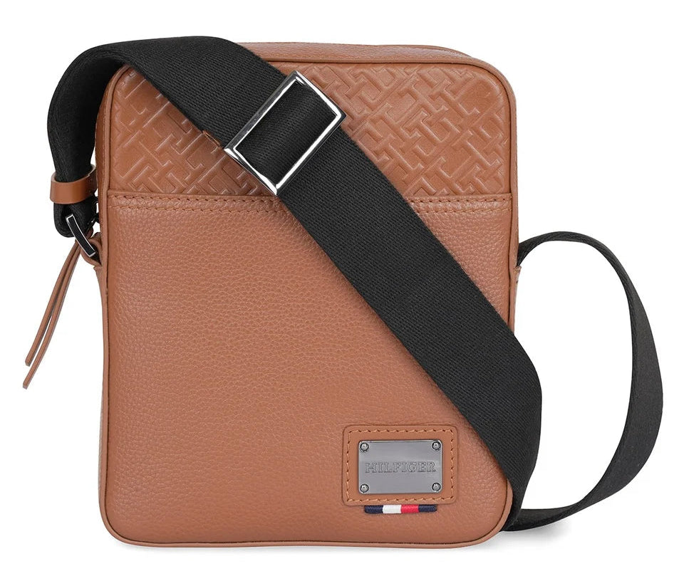 Tommy Hilfiger Portobello Premium Crossbody Bag Tan
