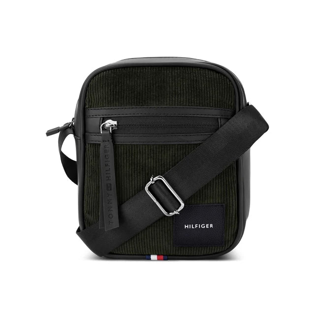 Tommy Hilfiger Kylan Unisex Crossbody Olive & Black
