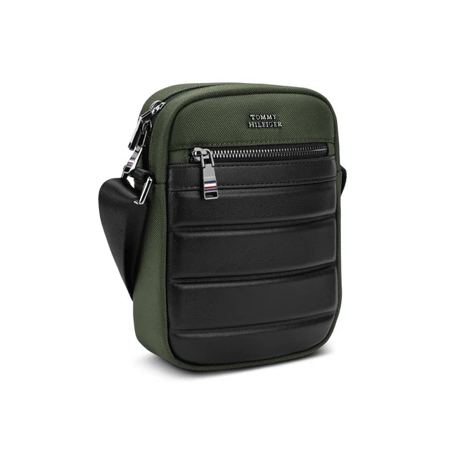 Tommy Hilfiger Bristow Unisex Crossbody Olive & Black