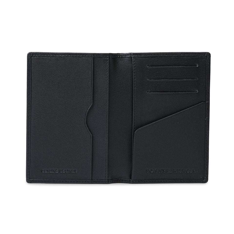 Tommy Hilfiger Prastio Men's Passport Cover Black