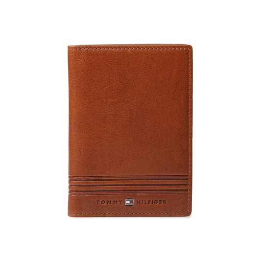 Tommy Hilfiger Prastio Men's Passport Cover Tan