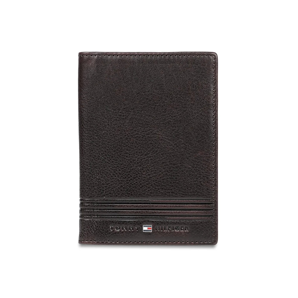 Tommy Hilfiger Prastio Men's Passport Cover Brown