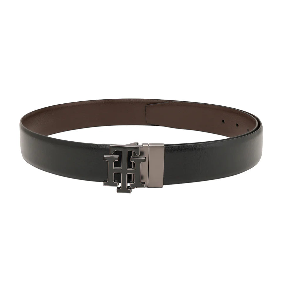 Tommy Hilfiger Athlone Men's Reversible Belt Black+Brown