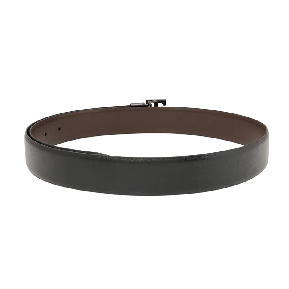 Tommy Hilfiger Athlone Men's Reversible Belt Black+Brown