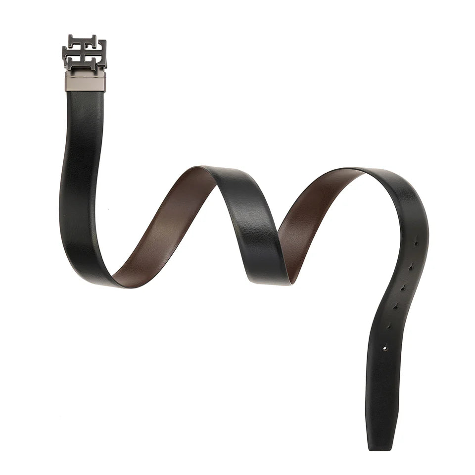 Tommy Hilfiger Athlone Men's Reversible Belt Black+Brown