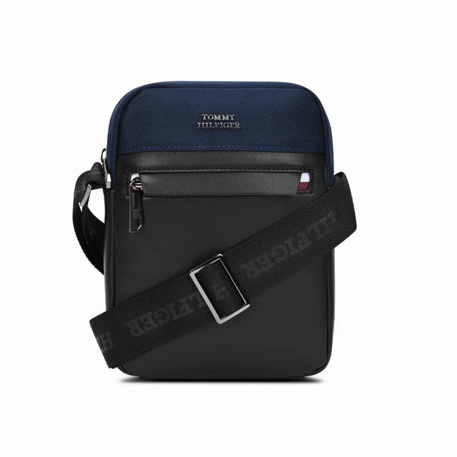 Tommy Hilfiger Veya Unisex Crossbody Bag Navy & Black