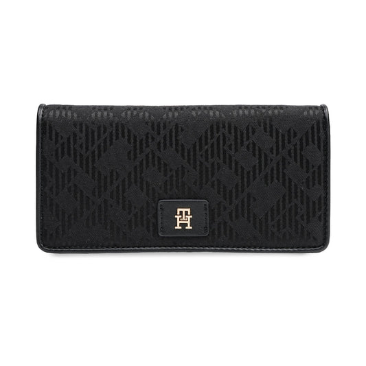 Tommy Hilfiger Trellis Women's Flap Wallet with Sling