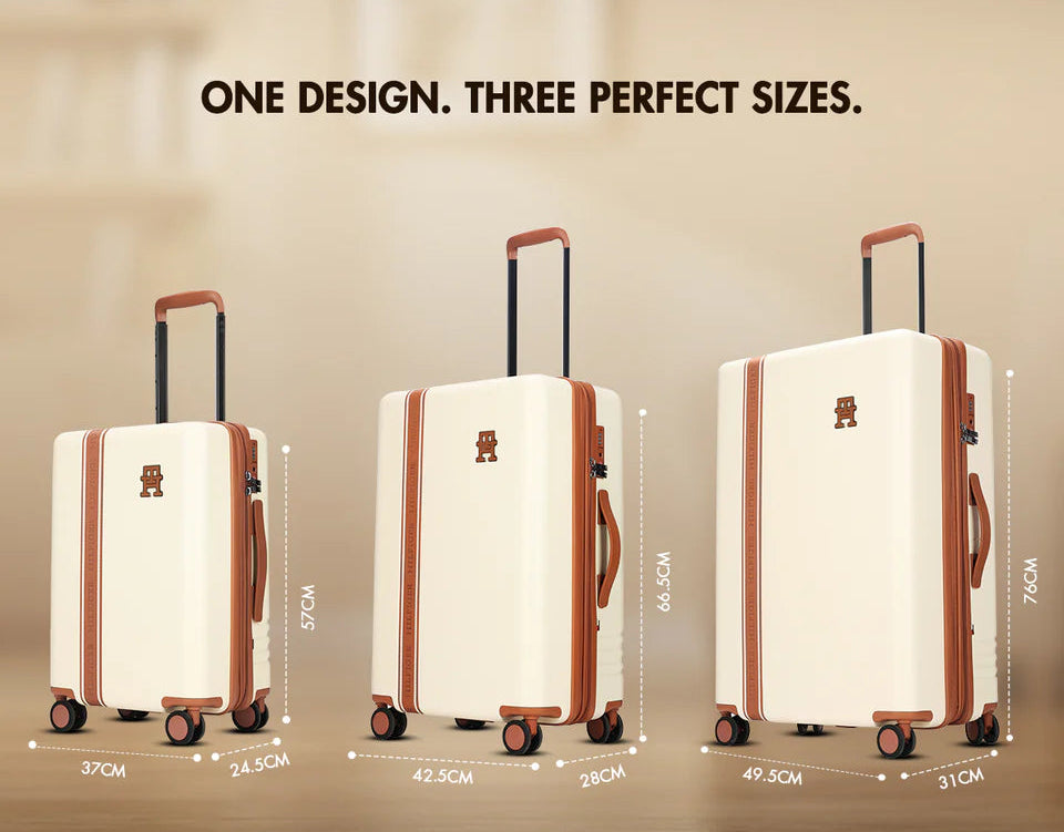 Tommy Hilfiger Edison Hard Luggage Tan