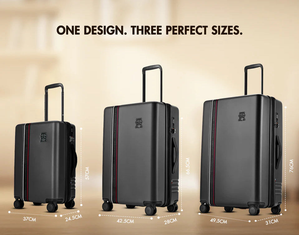 Tommy Hilfiger Edison Hard Luggage Black