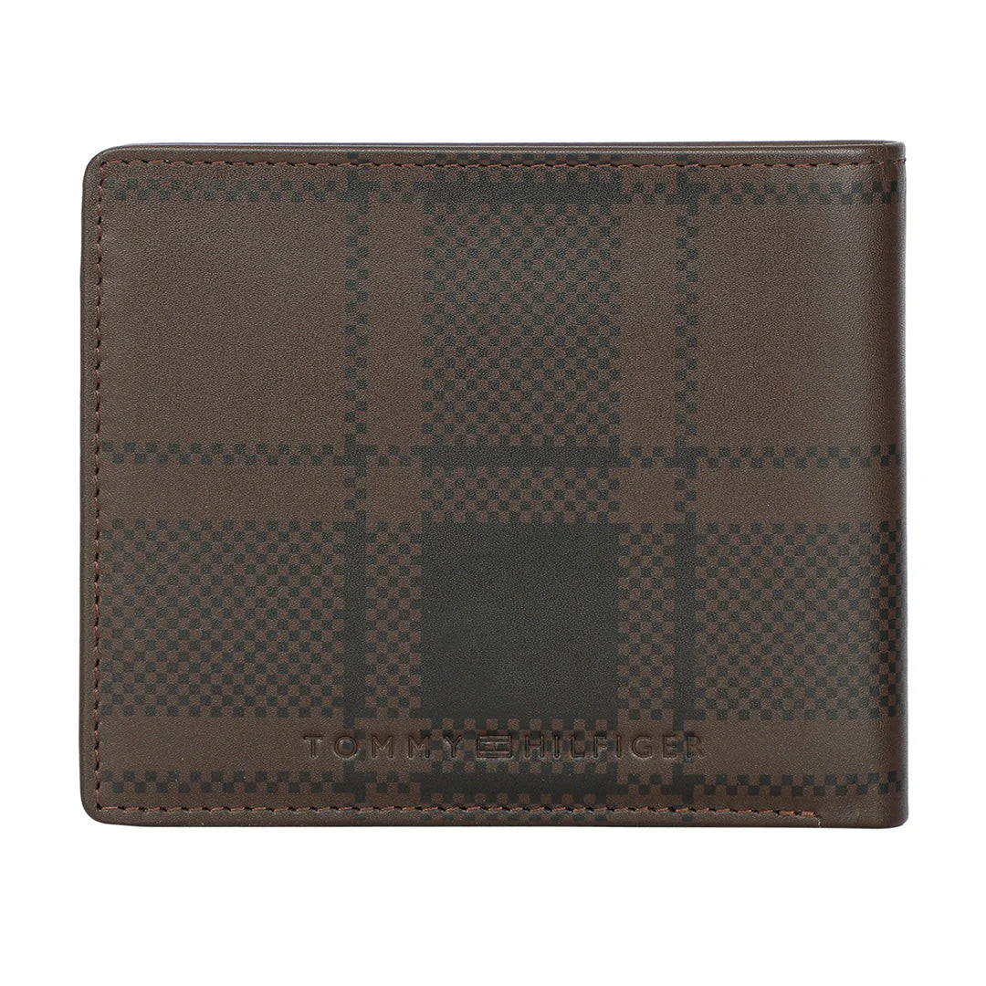 Tommy Hilfiger Stallion Men's Leather Wallet Brown