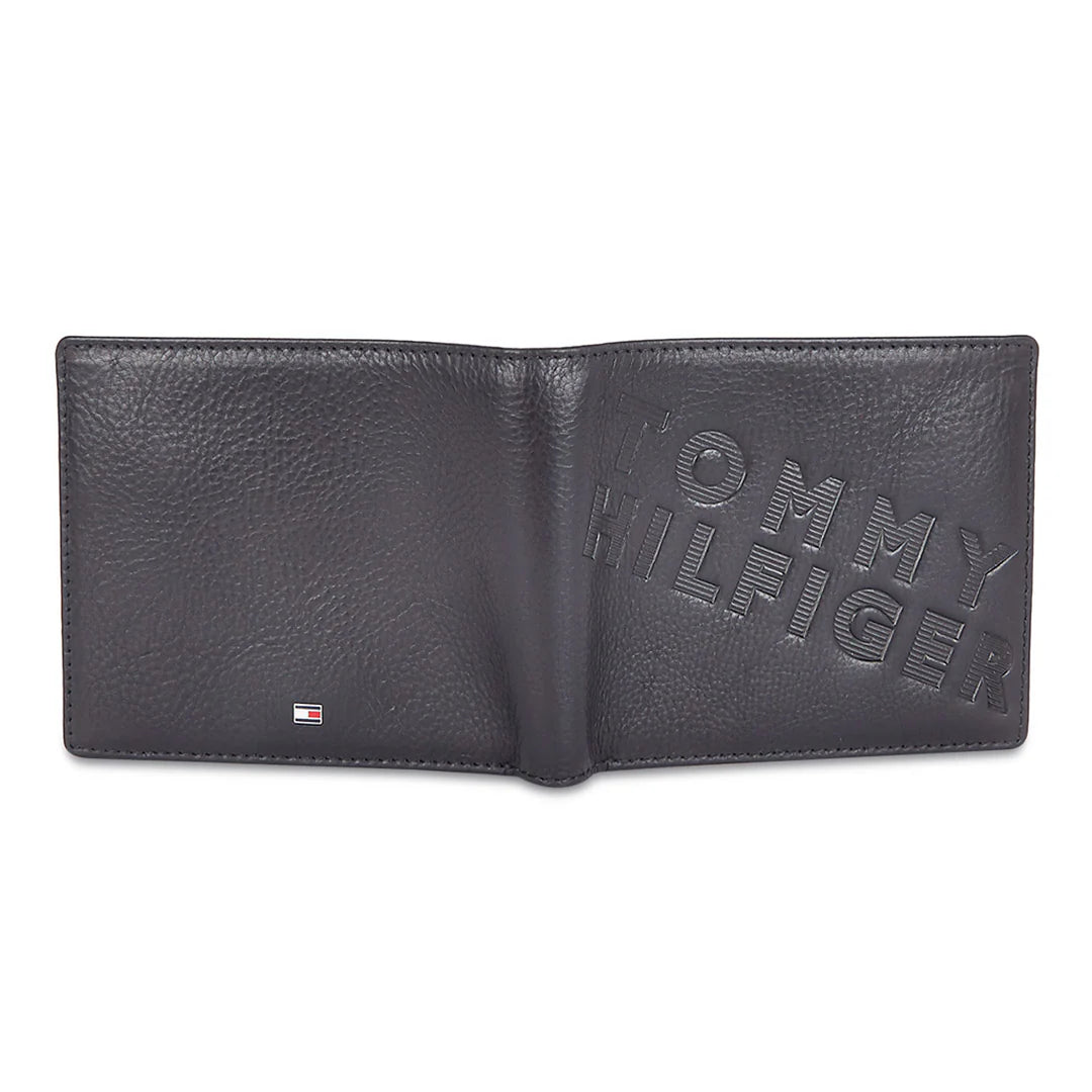 Tommy Hilfiger Oliver Men's Leather Global Coin Wallet Navy