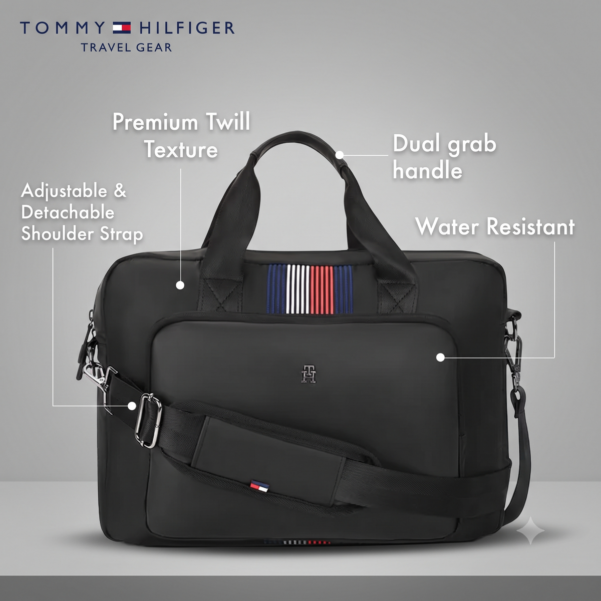 Tommy Hilfiger Latham Business Case Black