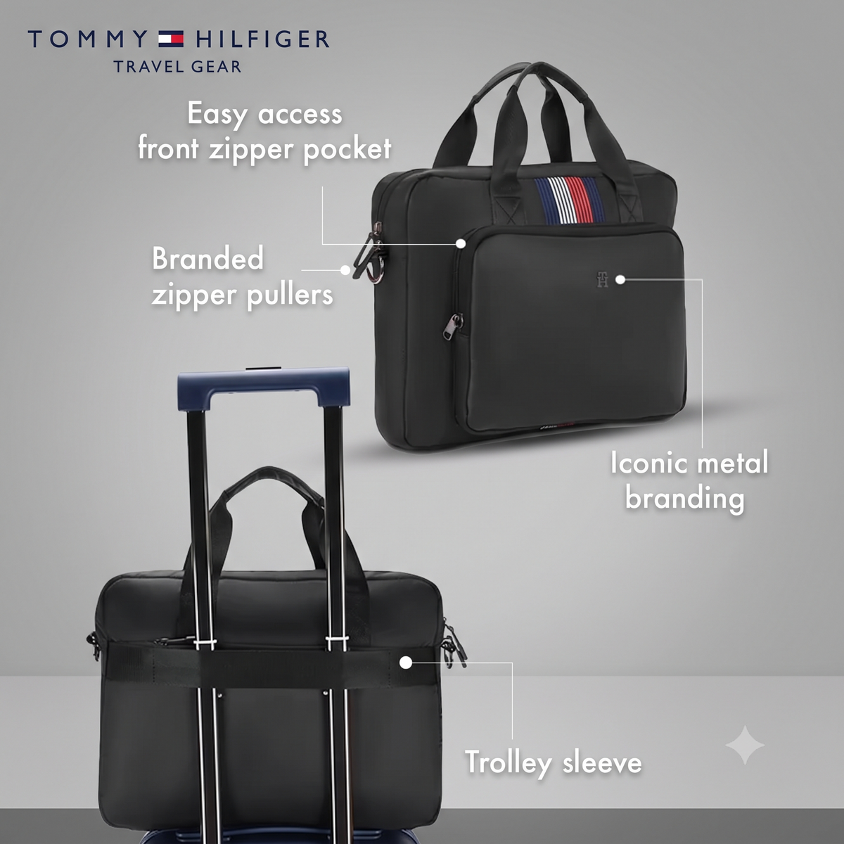 Tommy Hilfiger Latham Business Case Black