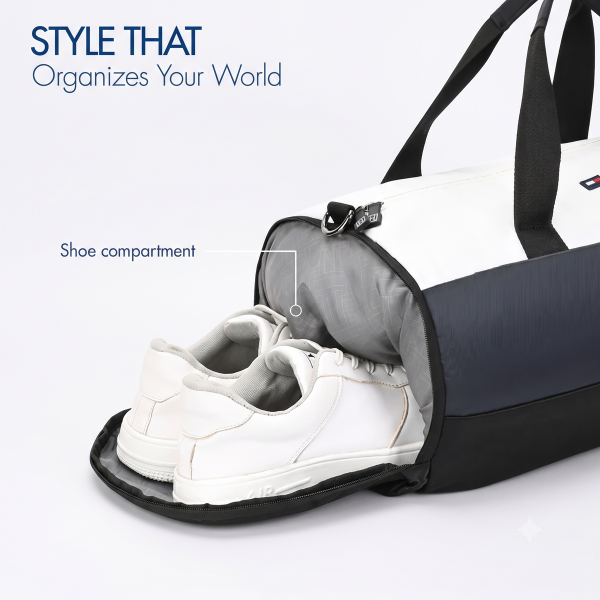 Tommy Hilfiger Balchen Duffle Bag Grey