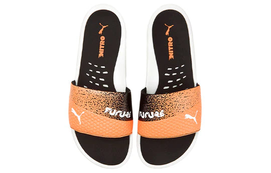 Puma Nitrocat Future Z Puma Black-Neon Citrus Slides