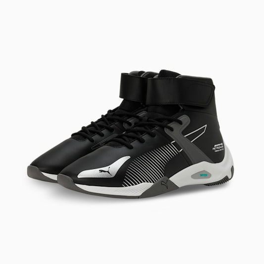 Puma MAPF1 A3rokart Mid Boot - Black/Sheen Green - brand27.com