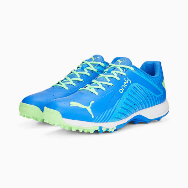 PUMA 22 FH Rubber VK Bluemazing-Elektro Cricket Shoes