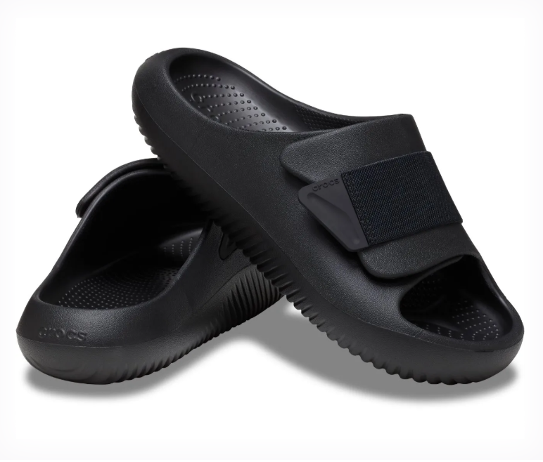 Crocs Men's Mellow Luxe Recovery Slide - Black
