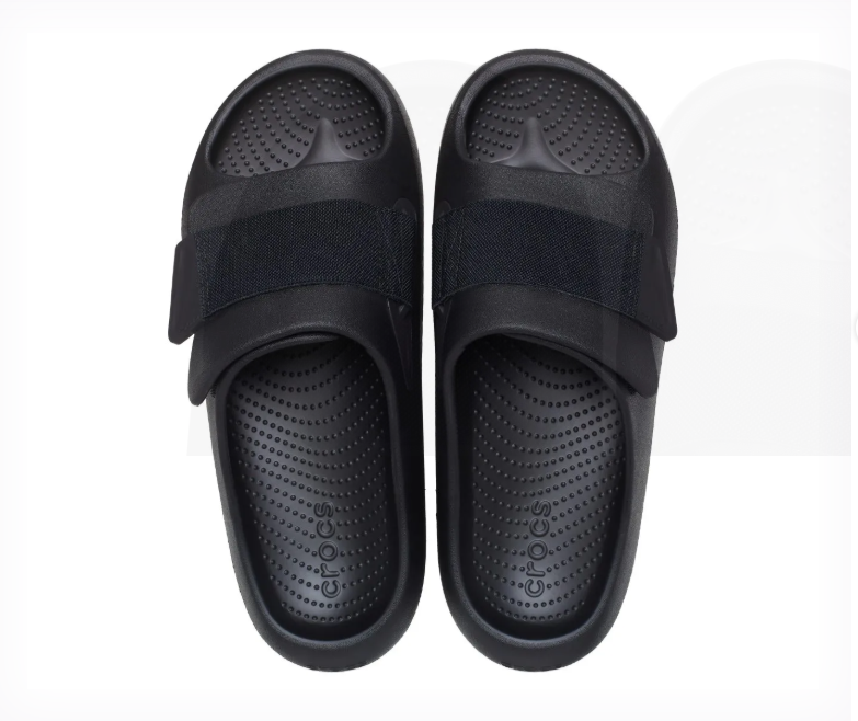 Crocs Men's Mellow Luxe Recovery Slide - Black