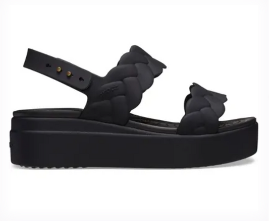 Crocs Brooklyn Woven Upper Low Wedge 209977-060