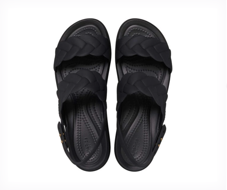 Crocs Brooklyn Woven Upper Low Wedge 209977-060