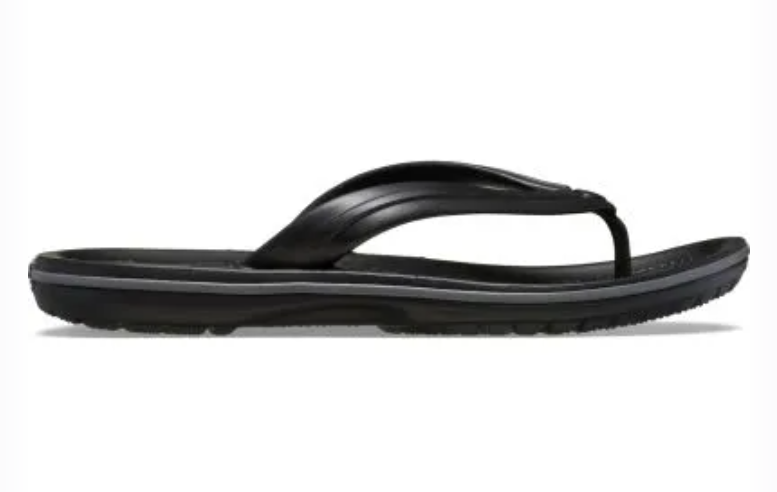 Crocs Crocband Flip Men Casual Slippers Black-Grey 11033-0DD