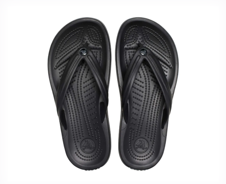Crocs Crocband Flip Men Casual Slippers Black-Grey 11033-0DD