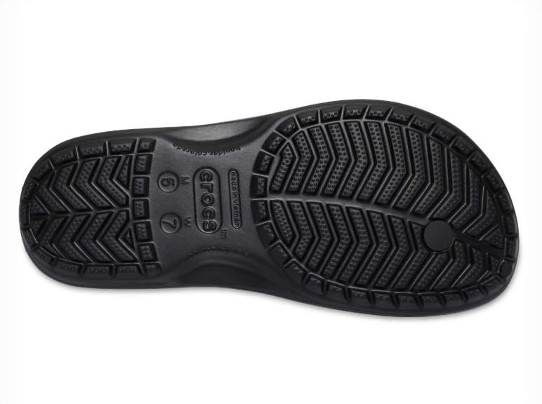 Crocs Crocband Flip Men Casual Slippers Black-Grey 11033-0DD