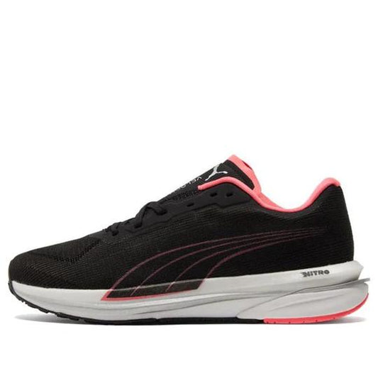 Puma Velocity Nitro Womens Puma Black-Ignite Pink 195697-01