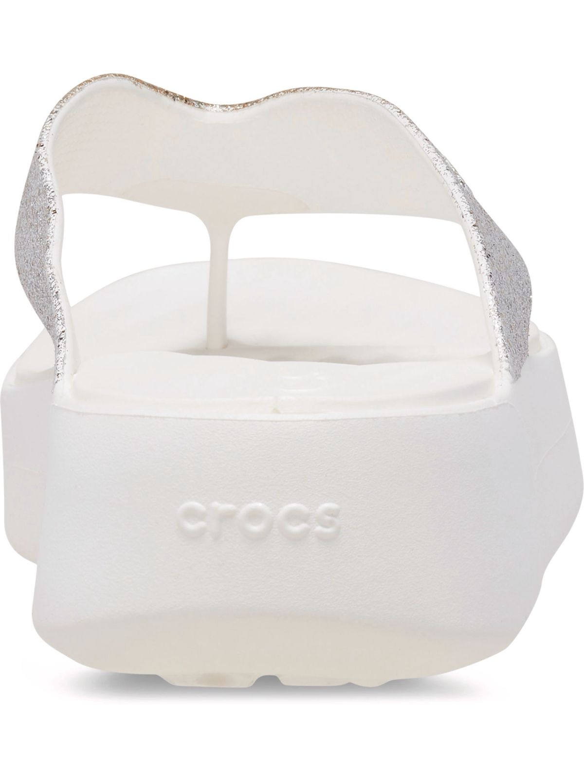 Crocs Getaway Chunky Glitter Platform Flip 210654-100