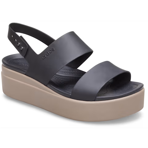 Crocs Brooklyn Low Wedge Sandal 206453-07H