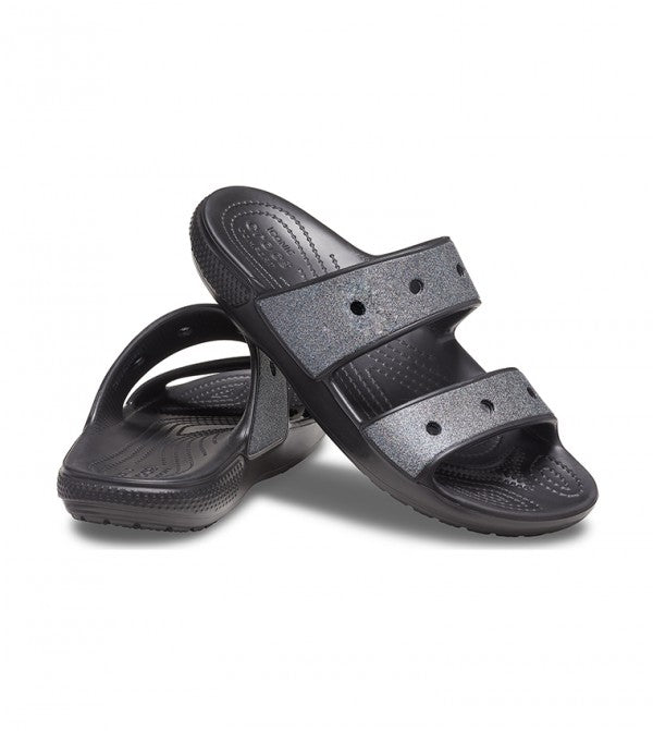 Crocs Croc Glitter II Sandal Black