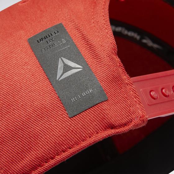 Reebok Classic Red Logo Cap – Unisex Adjustable Sports Cap FQ5391